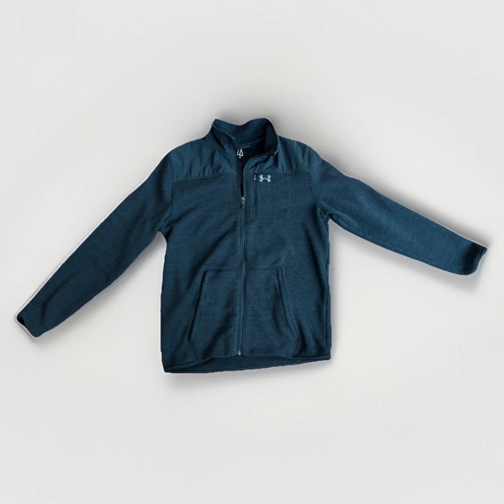 Under Armour Men's XL Full-Zip Specialist 2.0 Black Jacket
